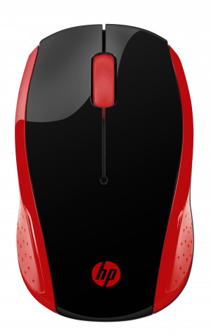 Mysz HP 200 Emprs Red Wireless