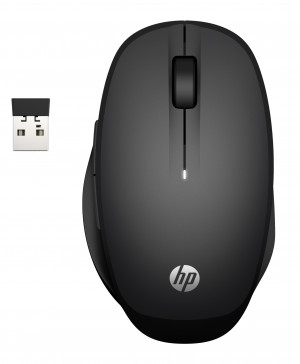 HP Dual Mode Black Mouse