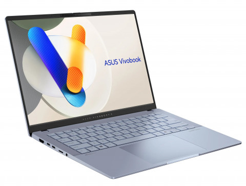 ASUS Vivobook S 14 S5406SA-PP067W Core Ultra 5 Processor 226V 14.0"3K 120Hz 400nits Glossy 16GB LPDDR5X SSD512 Intel Arc Graphics WLAN+BT Cam1080 75WHrs Win11 Mist Blue - Galeria zdjęcie 2