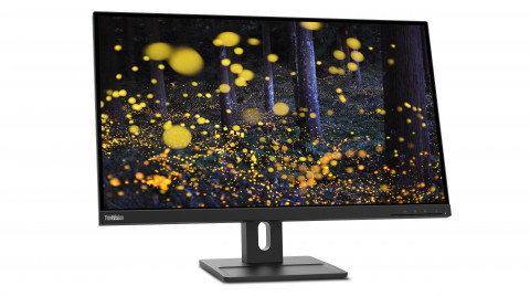 Lenovo ThinkVision E27q-20 27" 2560x1440 16:9 4 ms 350 nits 1000:1 HDMI, DP Raven Black - Galeria zdjęcie 7