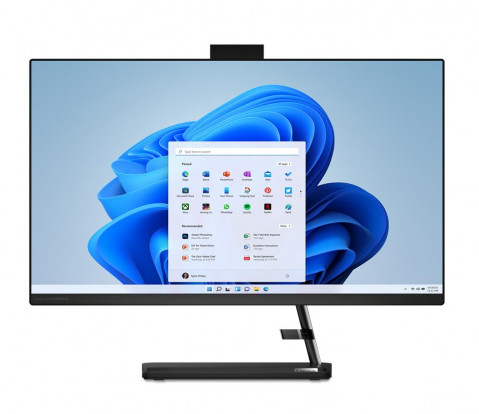 Lenovo IdeaCentre AIO 3 27IAP7 i5-12450H 27" FHD IPS 250nits AG 16GB DDR4 3200 SSD1TB Intel UHD Graphics Win11 Black - Galeria zdjęcie 2