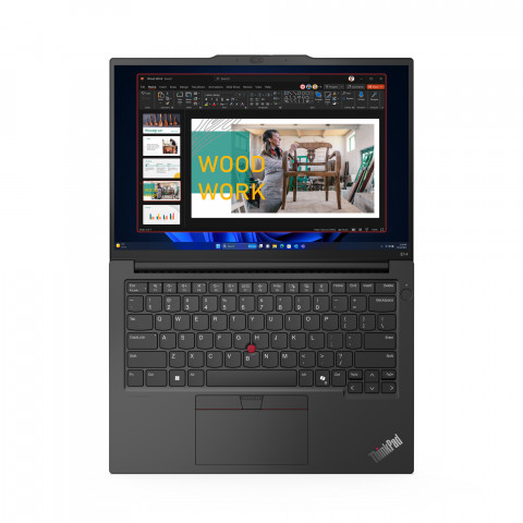 Lenovo ThinkPad E14 Gen 6 Core Ultra 5 125U 14" WUXGA IPS 300nits AG 16GB DDR5 SSD512 Intel Graphics 57Wh W11Pro Black 3Y OnSite - Galeria zdjęcie 8