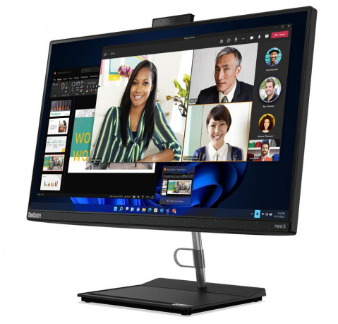 Lenovo ThinkCentre neo 30a 22 i3-1215U 21.5" FHD IPS 250nits AG 8GB DDR4 3200 SSD256 Intel UHD Graphics W11Pro Raven Black 3Y OnSite - Galeria zdjęcie 3