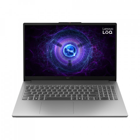 Lenovo LOQ 15IAX9E i5-12450HX 15.6" FHD IPS 300nits AG 144Hz 16GB DDR5 4800 SSD512 GeForce RTX 2050 4GB NoOS Luna Grey - Galeria zdjęcie 1