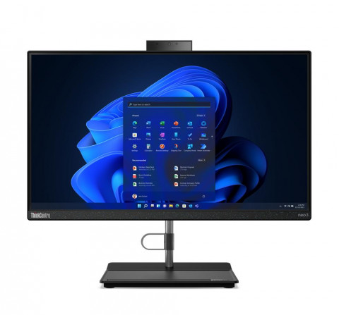 Lenovo ThinkCentre neo 30a 22 i3-1215U 21.5" FHD IPS 250nits AG 8GB DDR4 3200 SSD256 Intel UHD Graphics W11Pro Raven Black 3Y OnSite - Galeria zdjęcie 1