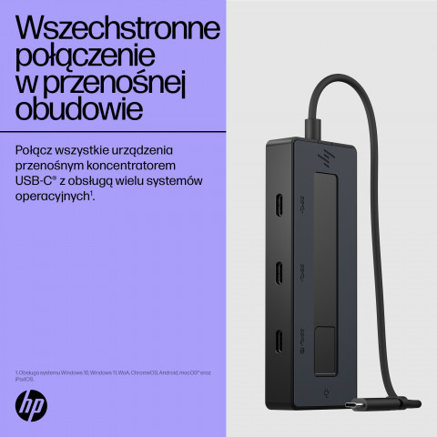 HP 4K USB-C Multiport Hub (EU) - Galeria zdjęcie 7