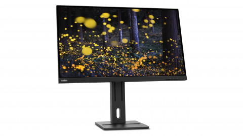 Lenovo ThinkVision E27q-20 27" 2560x1440 16:9 4 ms 350 nits 1000:1 HDMI, DP Raven Black - Galeria zdjęcie 3