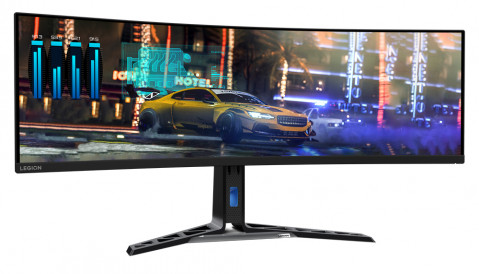 Lenovo Legion R45w-30 44.5" 165Hz 450nits AG 2xHDMI, DP, USB-C, RJ45 Black C - Galeria zdjęcie 2