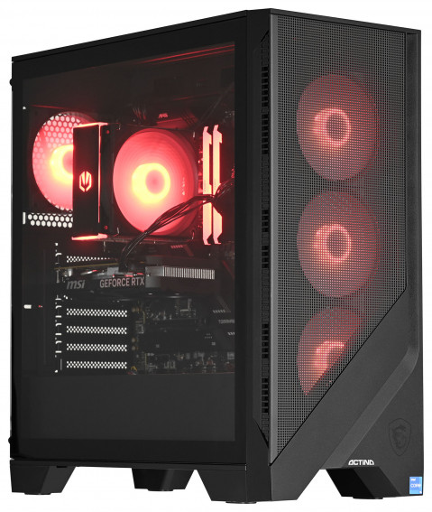 Komputer Actina PB MSI 14400F/32GB/1TB/RX7700XT/750W - Galeria zdjęcie 1