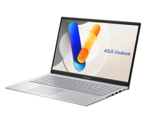 ASUS Vivobook 15 X1504VA-BQ1038W i3-1315U 15.6"FHD IPS 60Hz 250nits AG 16GB DDR4 SSD512 Intel UHD Graphics WLAN+BT Cam720p 42WHrs Win11 Cool Silver - Galeria zdjęcie 1