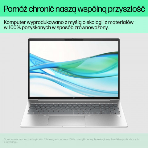 HP Probook 460 G11 Core Ultra 7 155H 16"WUXGA IPS 300nits AG 16GB DDR5 SSD512 Intel Arc 56Wh W11Pro Pike Silver 3Y OnSite - Galeria zdjęcie 9