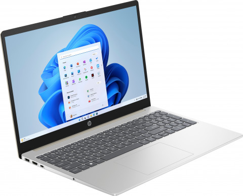 HP 15-fd0739nw i3-N305 15.6"FHD 16GB DDR4 3200 SSD512 Intel UHD Graphics Win11 2Y Warm Gold - Galeria zdjęcie 2