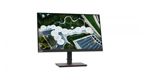 Lenovo ThinkVision S24e-20 23.8"FHD 60Hz 250nits AG HDMI, VGA Raven Black - Galeria zdjęcie 2