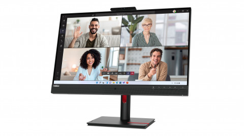 Lenovo ThinkVision T27hv-30 27"WLED IPS 75Hz 300nits AG HDMI, DP, USB Raven Black - Galeria zdjęcie 11