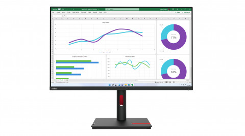 Monitor Lenovo ThinkVision T32h-30 | 31.5" - Galeria zdjęcie 1