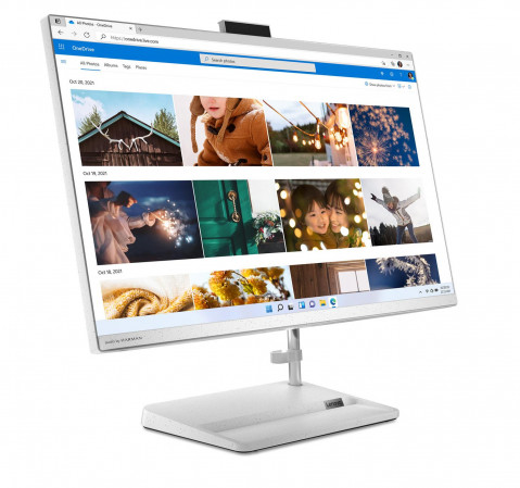 Lenovo IdeaCentre AIO 3 27IAP7 i5-12450H 27" FHD IPS 250nits AG 16GB DDR4-3200 SSD512 Intel UHD Graphics Win11 White - Galeria zdjęcie 5