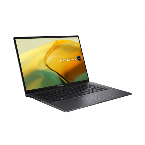 ASUS ZenBook UM3402YA-WS74T Ryzen 7 7730U 14" Touch 2.8K 90Hz OLED 16GB SSD512 BLKB FPR Win11 Jade Black (REPACK) 2Y - Galeria zdjęcie 3