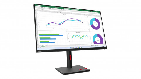 Lenovo ThinkVision T32h-30 31.5"QHD IPS 60Hz 350nits AG HDMI DP USB Raven Black - Galeria zdjęcie 6