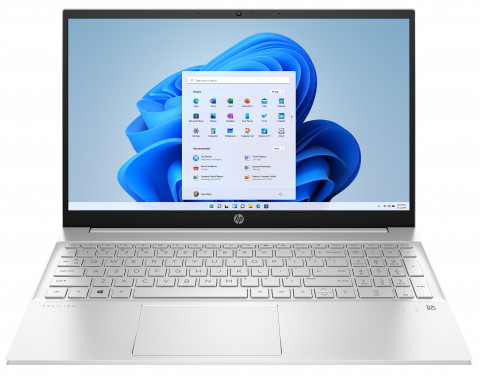 HP Pavilion 15-eh3005nw Ryzen 5 7530U 15.6"FHD AG slim 250nits 16GB DDR4 SSD512 Radeon Integrated Graphics No ODD FPR Cam720p Win11 2Y Natural Silver - Galeria zdjęcie 1