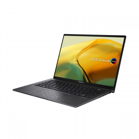 ASUS ZenBook UM3402YA-WS74T Ryzen 7 7730U 14" Touch 2.8K 90Hz OLED 16GB SSD512 BLKB FPR Win11 Jade Black (REPACK) 2Y - Galeria zdjęcie 4