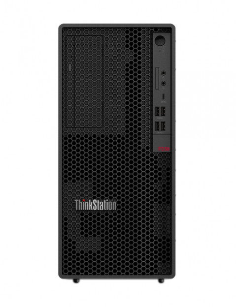 Lenovo Workstation ThinkStation P358 Tower Ryzen 9 PRO 5945 64GB DDR4 3200 SSD1TB GeForce RTX 3080_10GB W11Pro 3Y OnSite Black - Galeria zdjęcie 1