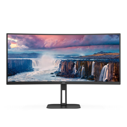 MONITOR AOC LED 34" CU34V5C/BK - Galeria zdjęcie 3