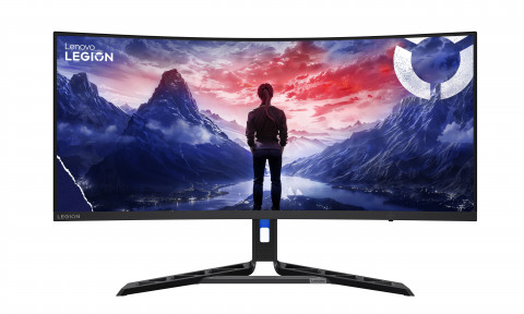 Lenovo Legion R34w-30 34" UWQHD VA 180Hz AG HDMI, DP Raven Black - Galeria zdjęcie 1