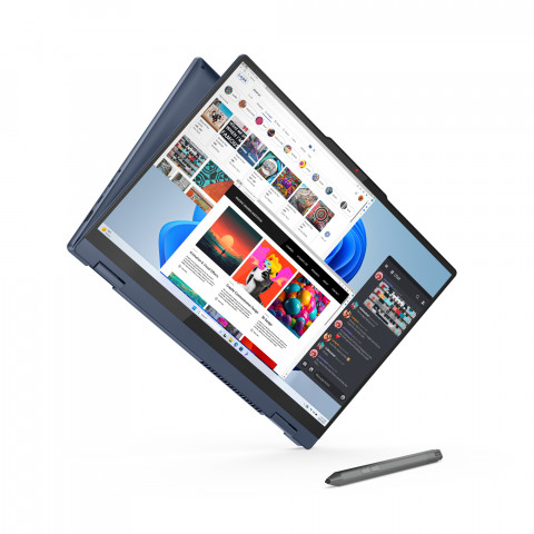 Lenovo 5-16IRU9 Core 7 150U 16" WUXGA Touch 16GB SSD1TB BT BLKB FPR x360 Win11 Luna Grey (REPACK) 2Y - Galeria zdjęcie 11