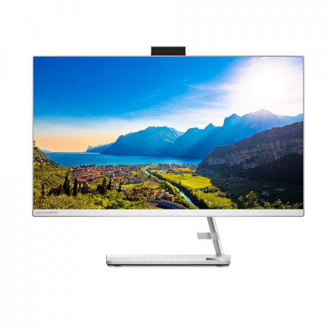 Lenovo IdeaCentre AIO 3 27ALC6 Ryzen 7 7730U 27" FHD IPS 250nits AG 16GB DDR4 3200 SSD512 AMD Radeon Graphics Win11 White - Galeria zdjęcie 2