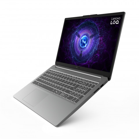 Lenovo LOQ 15IAX9E i5-12450HX 15.6" FHD IPS 300nits AG 144Hz 16GB DDR5 4800 SSD512 GeForce RTX 2050 4GB NoOS Luna Grey - Galeria zdjęcie 5