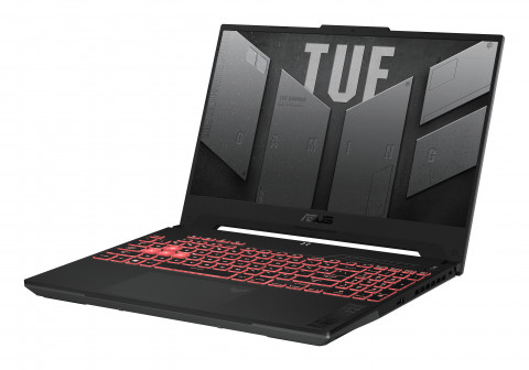 ASUS TUF Gaming A15 FA507NU-TT903W Ryzen 7 7735HS 15,6"FHD 144Hz Value IPS-level 250nits AG 16GB DDR5 4800 SSD1TB GeForce RTX 4050 LAN WLAN+BT Cam 90WHrs Win11 Mecha Gray - Galeria zdjęcie 5