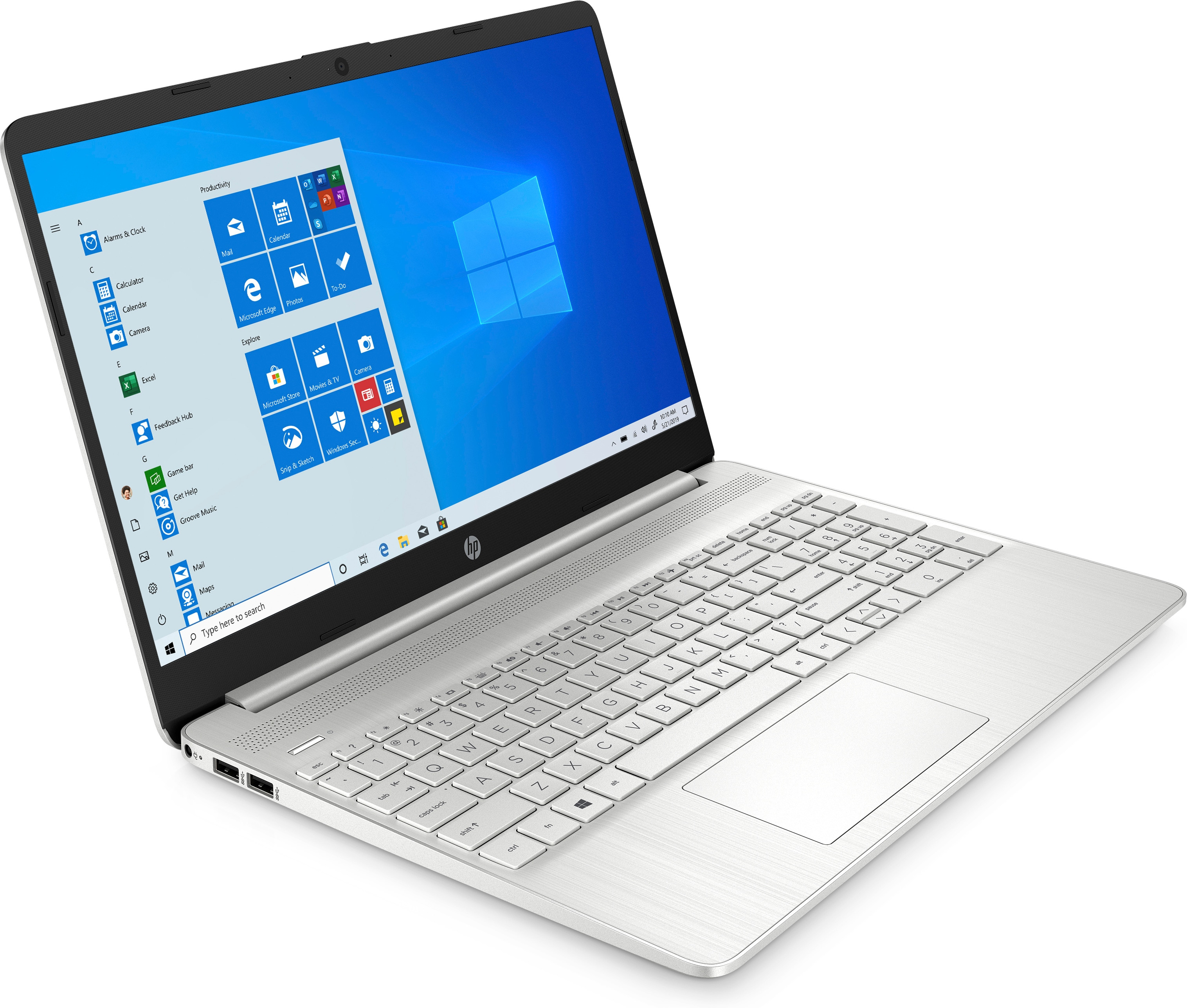 HP 15-fd0729nw i3-N305 15.6"FHD 16GB DDR4 3200 SSD512 Intel UHD Graphics Win11 2Y Moonlight Blue - zdjęcie 2