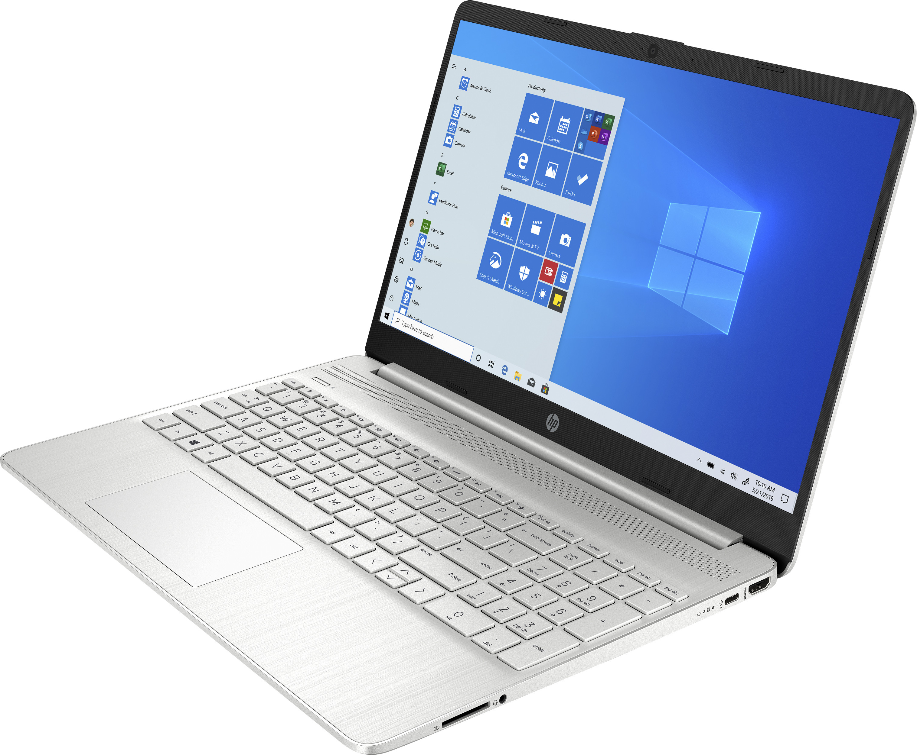 HP 15-fd0729nw i3-N305 15.6"FHD 16GB DDR4 3200 SSD512 Intel UHD Graphics Win11 2Y Moonlight Blue - zdjęcie 3