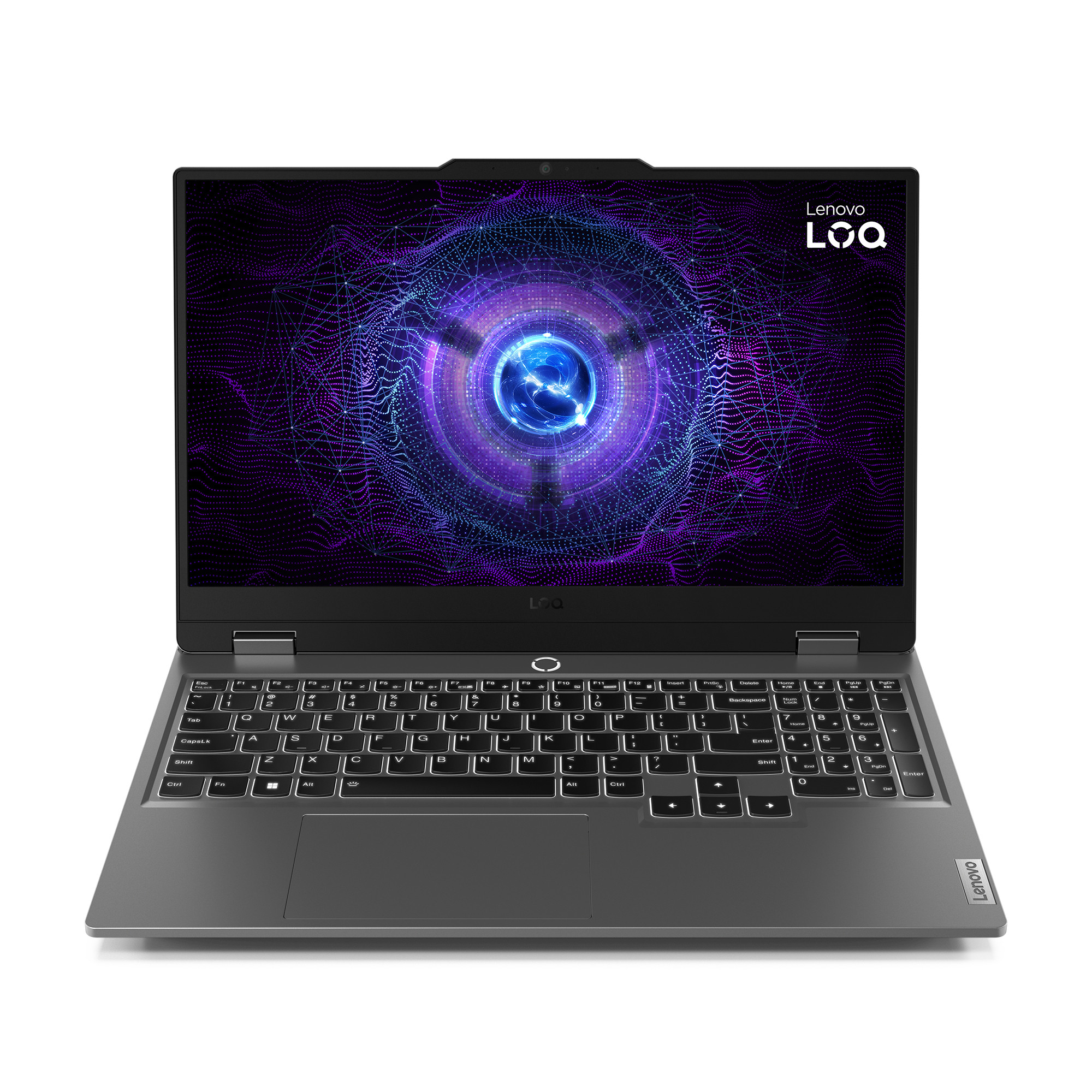 Lenovo LOQ 15IAX9E i5-12450HX 15.6" FHD IPS 300nits AG 144Hz 16GB DDR5 4800 SSD512 GeForce RTX 2050 4GB NoOS Luna Grey - zdjęcie 1