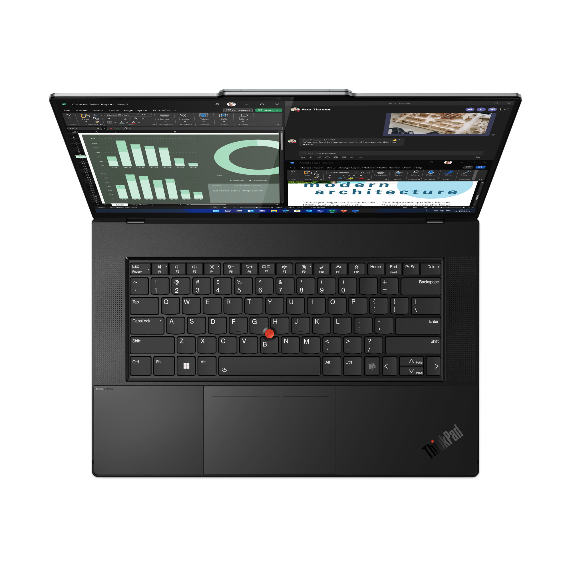 Lenovo ThinkPad Z16 AMD G2 Ryzen 7 Pro 7840HS 16" WQUXGA OLED 400nits 32GB LPDDR5x 6400 SSD1TB Radeon RX 6550M 4GB W11Pro 3Y OnSite - zdjęcie 3