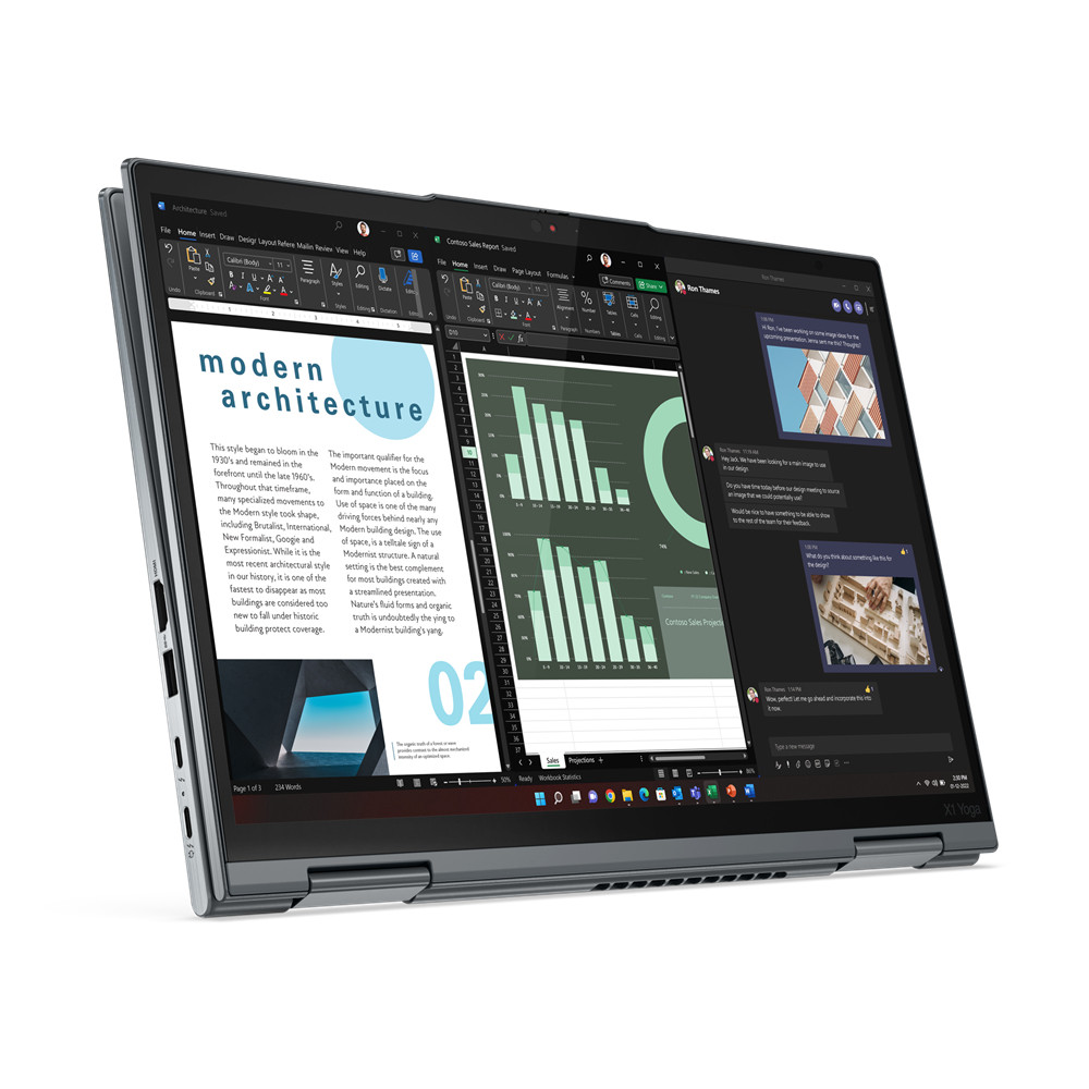 Lenovo X1 Yoga G8 i7-1365U vPro 14"WUXGA TouchScreen 32GB SSD512 IrisXe 4G_LTE 57Wh W11Pro 1Y - zdjęcie 4