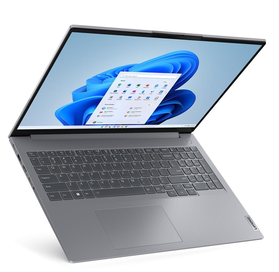 Lenovo ThinkBook 16 G7 IML Ultra 5 125U 16.0"WUXGA IPS 300nits AG 16GB DDR5 SSD512 Intel Graphics W11Pro Arctic Grey 3Y - zdjęcie 2